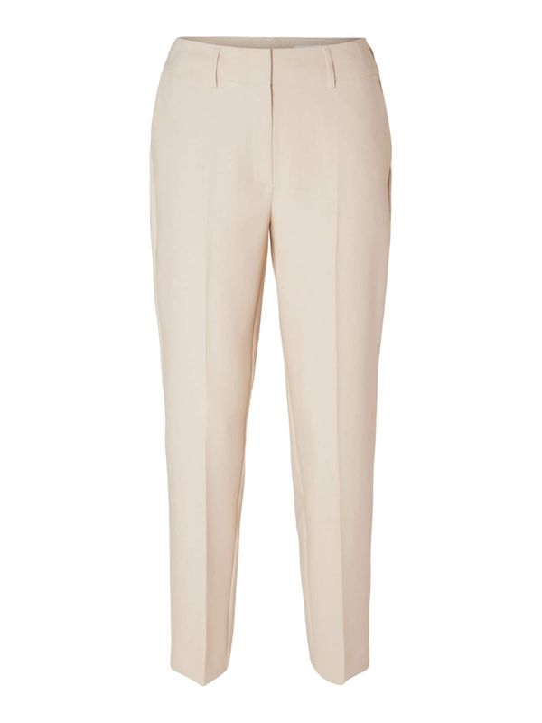 SELECTED FEMME SELECTED FEMME Панталон с ръб 'RITA-RIA'  бежово