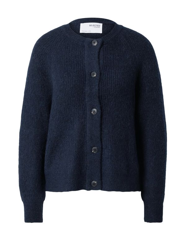 SELECTED FEMME SELECTED FEMME Плетена жилетка 'Lulu'  морскосиньо