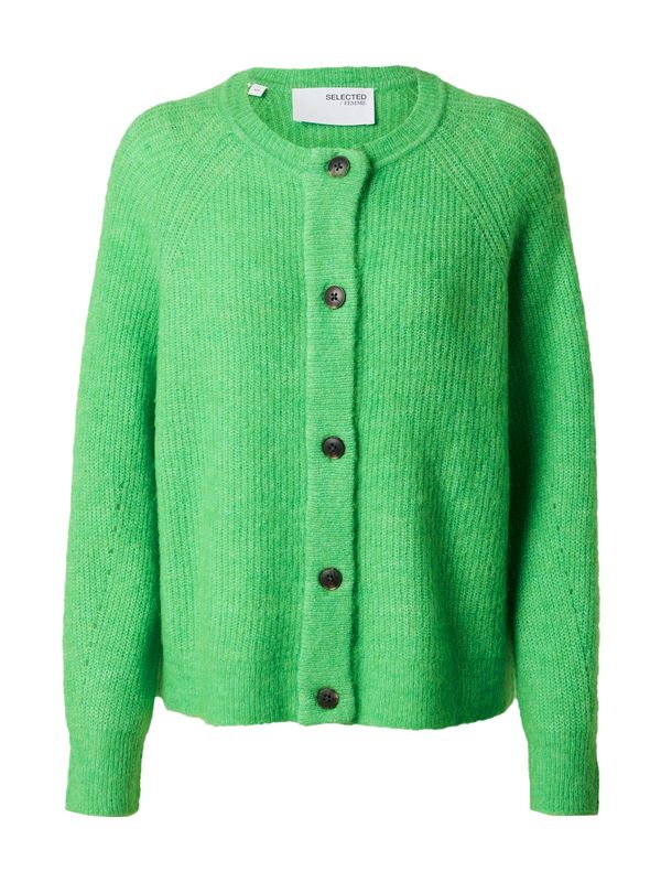 SELECTED FEMME SELECTED FEMME Плетена жилетка 'LULU'  тревнозелено