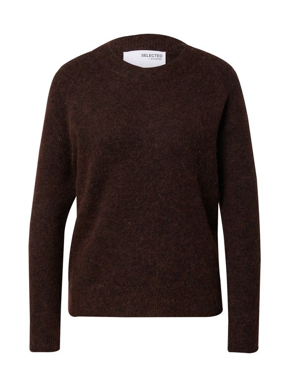 SELECTED FEMME SELECTED FEMME Пуловер 'Lulu'  кафяво