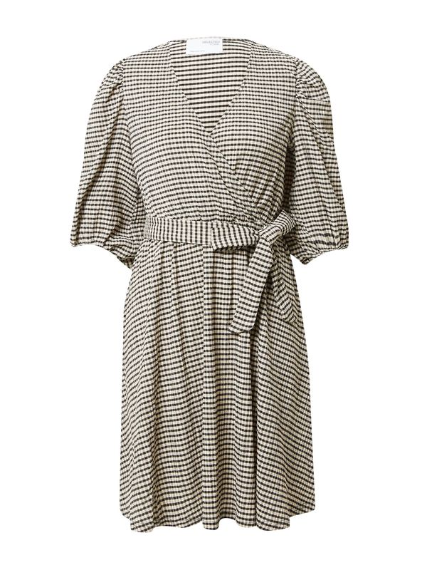 SELECTED FEMME SELECTED FEMME Рокля 'Fiana'  бежово / черно