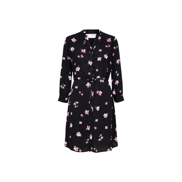 SELECTED FEMME SELECTED FEMME Рокля тип риза  зелено / розово / черно