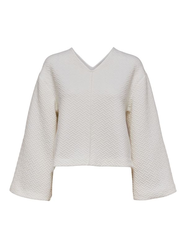 SELECTED FEMME SELECTED FEMME Суичър 'DENISE '  бяло / естествено бяло