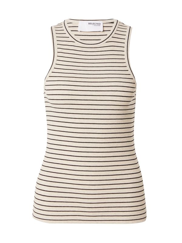 SELECTED FEMME SELECTED FEMME Топ 'ANNA'  бежово / черно