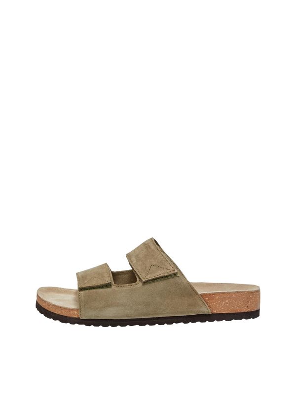 SELECTED HOMME SELECTED HOMME Чехли 'Bastian'  каки