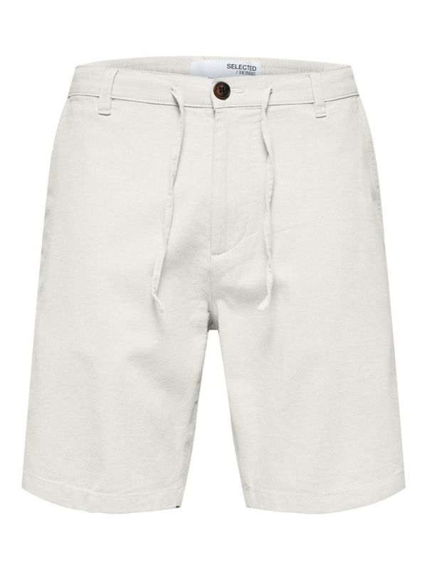 SELECTED HOMME SELECTED HOMME Панталон Chino 'Brody'  бял памук