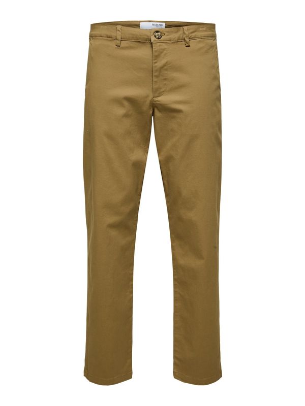 SELECTED HOMME SELECTED HOMME Панталон Chino 'New Miles'  кафяво
