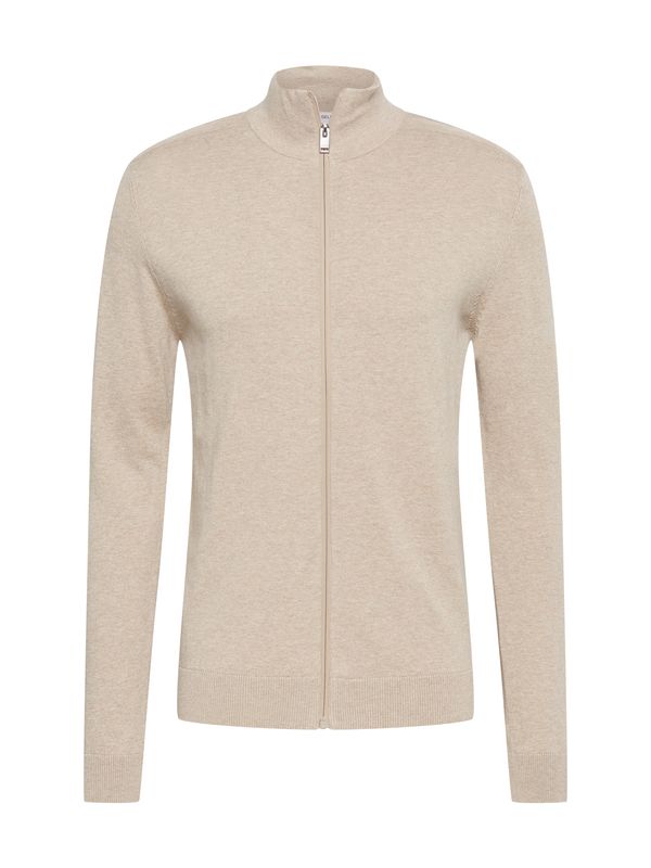 SELECTED HOMME SELECTED HOMME Плетена жилетка 'Berg'  бежово