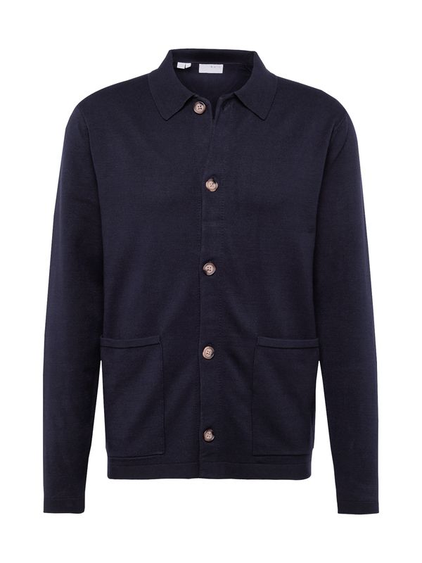 SELECTED HOMME SELECTED HOMME Плетена жилетка 'TELLER'  нощно синьо