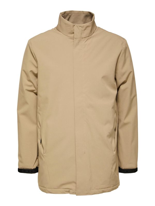 SELECTED HOMME SELECTED HOMME Преходно палто 'Peel'  бежово / черно