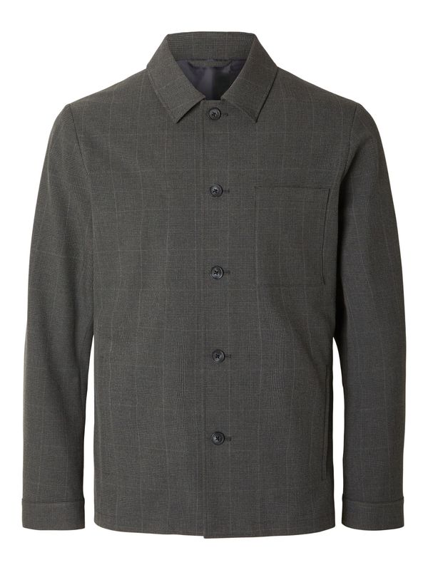 SELECTED HOMME SELECTED HOMME Преходно яке 'ROBERT'  антрацитно черно / графитено сиво