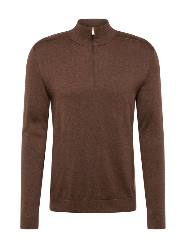 SELECTED HOMME SELECTED HOMME Пуловер 'Berg'  кафяво