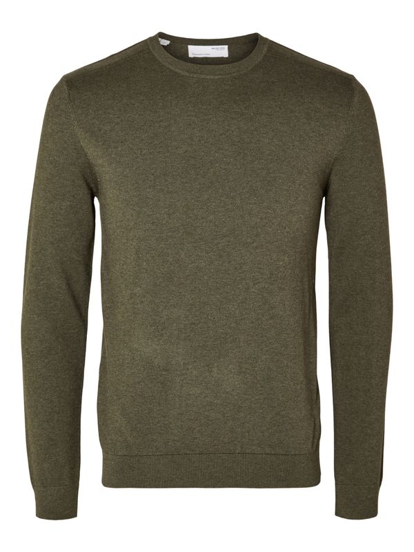 SELECTED HOMME SELECTED HOMME Пуловер 'Berg'  зелено