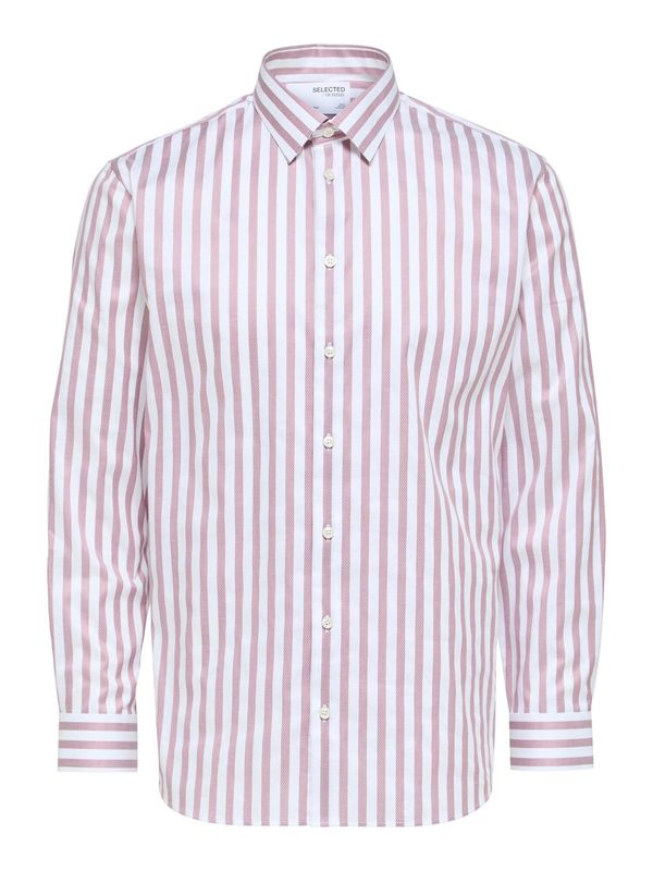 SELECTED HOMME SELECTED HOMME Риза 'Diamond'  люляк / бяло