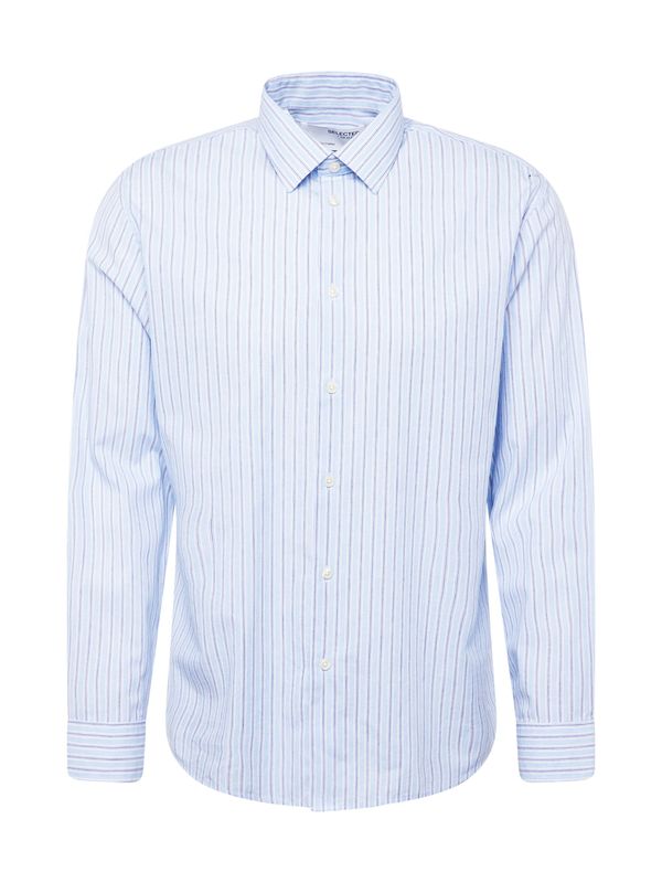 SELECTED HOMME SELECTED HOMME Риза  нейви синьо / светлосиньо / мръсно бяло