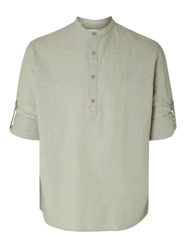 SELECTED HOMME SELECTED HOMME Риза  пастелно зелено