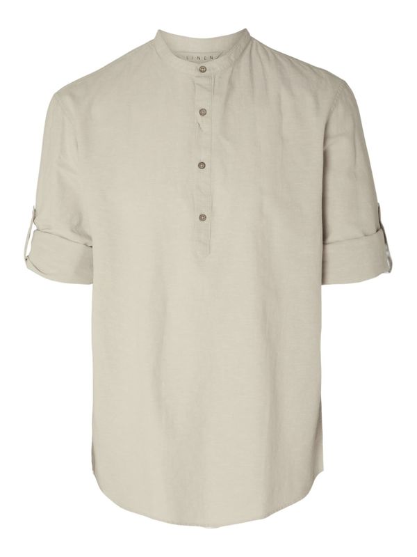 SELECTED HOMME SELECTED HOMME Риза  светлобежово