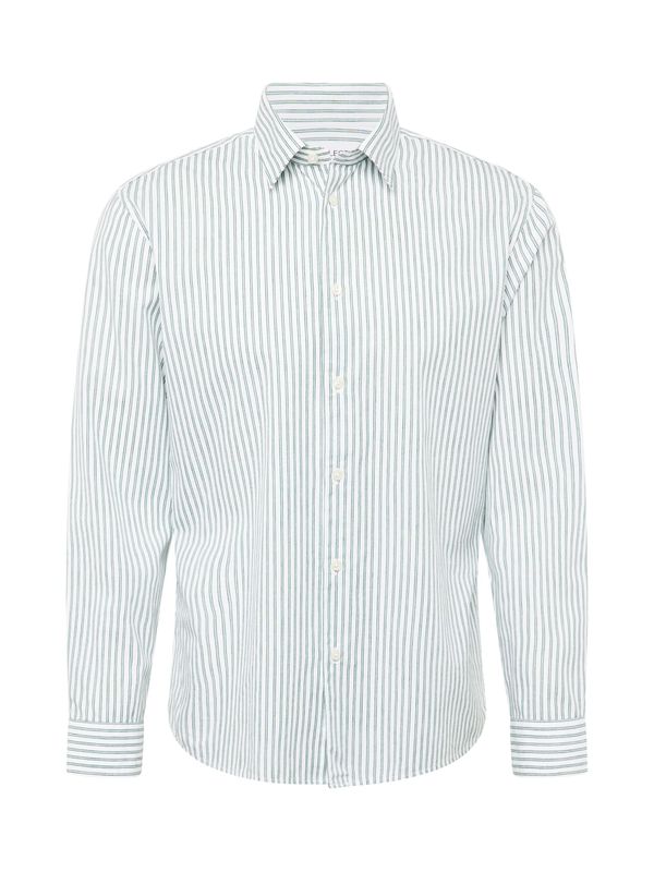 SELECTED HOMME SELECTED HOMME Риза  тъмнозелено / бяло