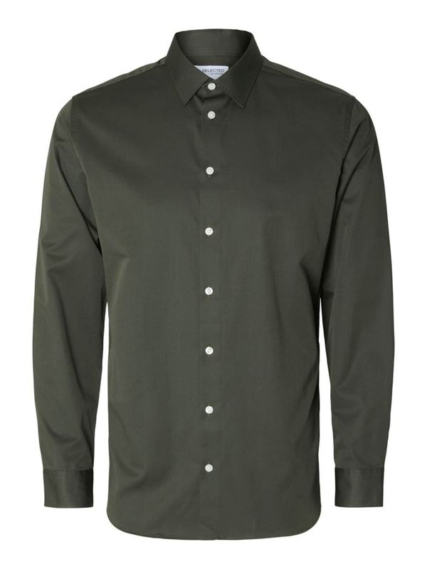 SELECTED HOMME SELECTED HOMME Риза  зелено