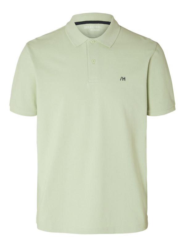SELECTED HOMME SELECTED HOMME Тениска 'DANTE'  светлозелено / черно