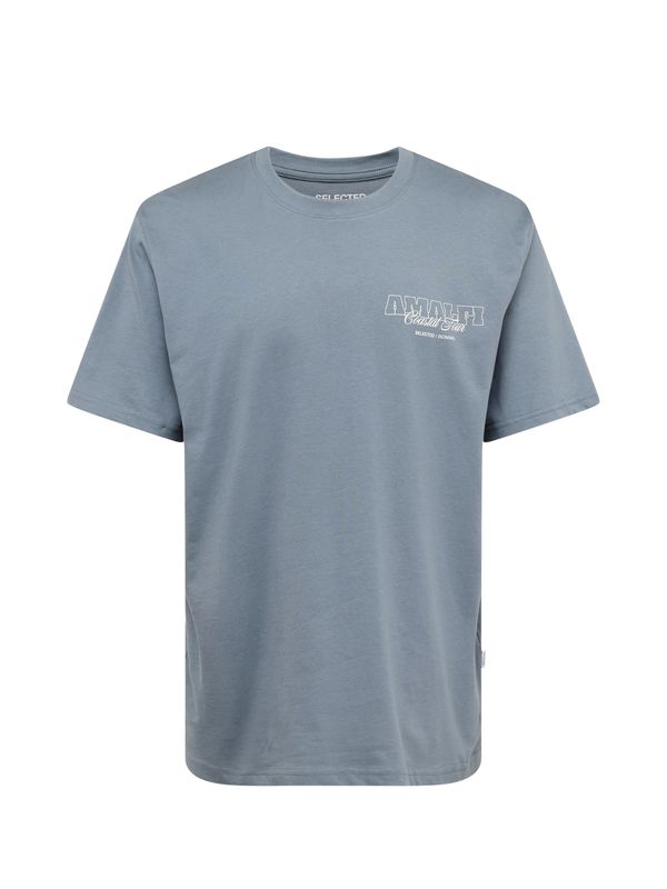 SELECTED HOMME SELECTED HOMME Тениска 'GABE'  опал / бяло