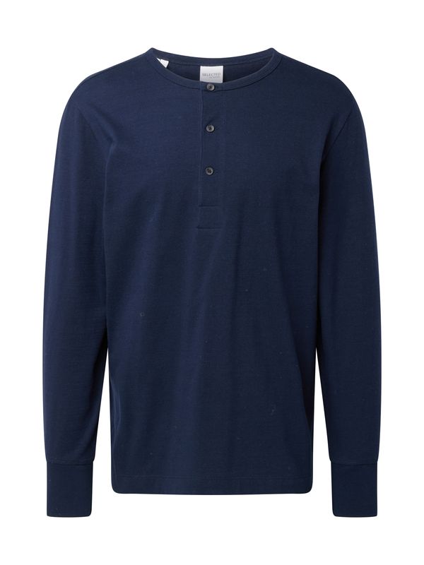 SELECTED HOMME SELECTED HOMME Тениска 'PHILLIP'  морскосиньо