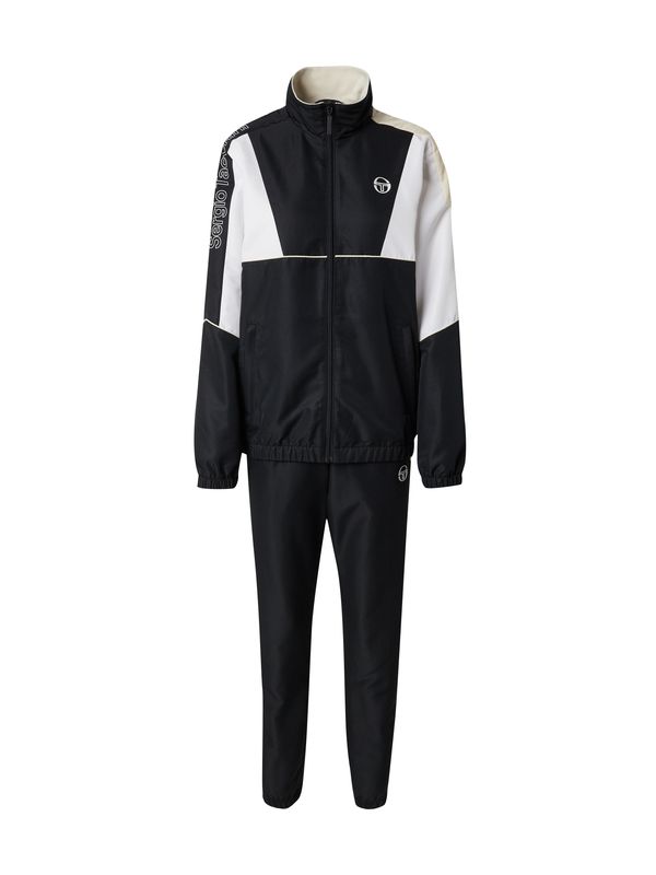 Sergio Tacchini Sergio Tacchini Облекло за трениране 'ALETTONE'  черно / бяло