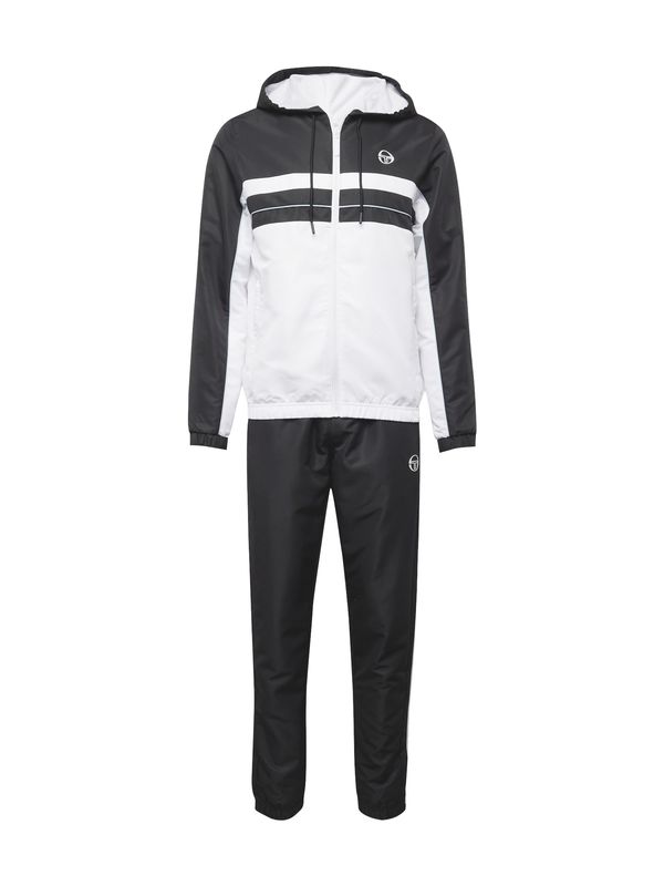 Sergio Tacchini Sergio Tacchini Облекло за трениране 'ZELMA'  черно / бяло