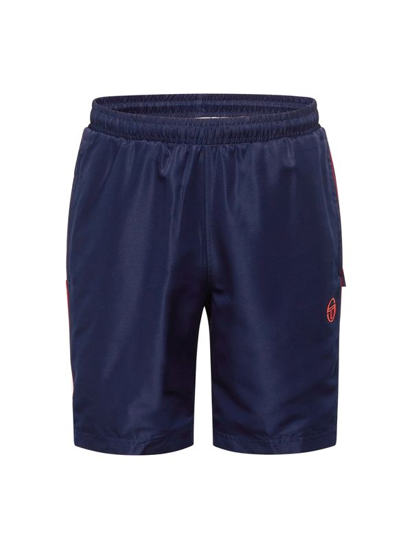 Sergio Tacchini Sergio Tacchini Панталон 'DISPERSA'  нейви синьо / корал / бяло