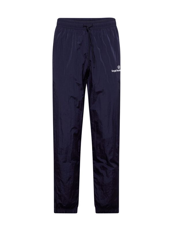 Sergio Tacchini Sergio Tacchini Панталон 'Nayla'  тъмносиньо / бяло