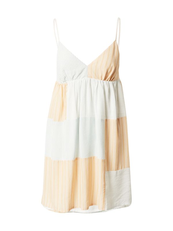 sessun sessun Лятна рокля 'BAI SAO'  опушено синьо / оранжево / бяло