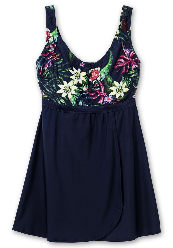 SHEEGO SHEEGO Бански тип танкини  тъмносиньо / жълто / зелено / розово