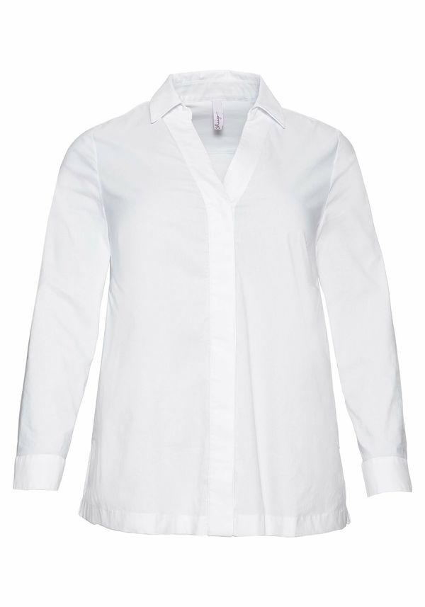 SHEEGO SHEEGO Блуза  бяло