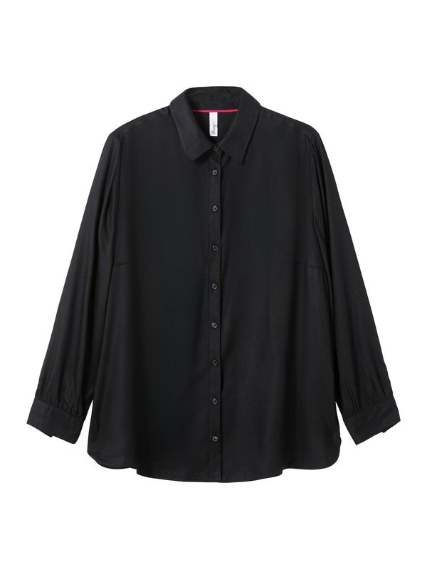 SHEEGO SHEEGO Блуза  черно