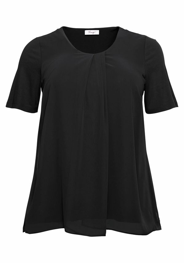 SHEEGO SHEEGO Блуза  черно