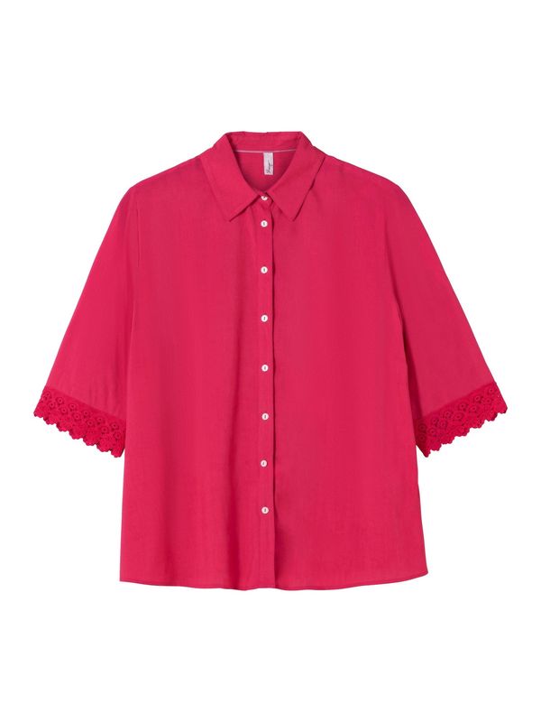 SHEEGO SHEEGO Блуза  магента