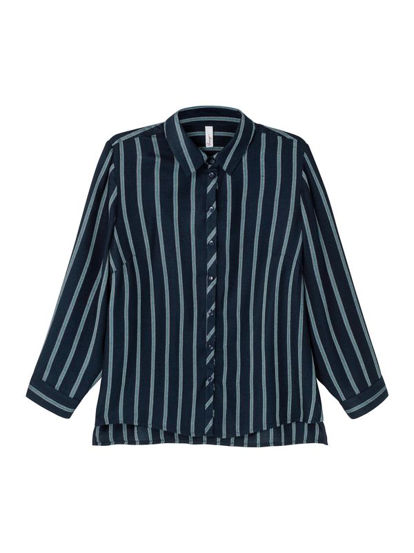 SHEEGO SHEEGO Блуза  нощно синьо / тъмносиньо