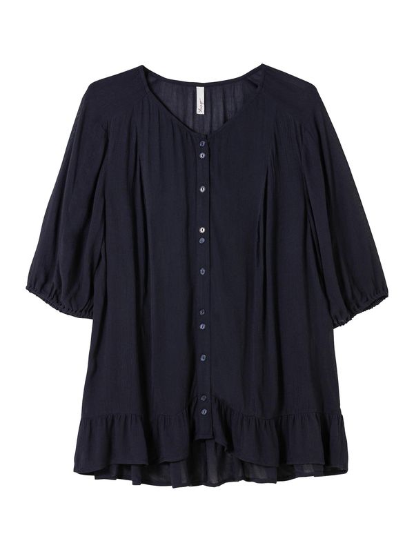 SHEEGO SHEEGO Блуза  тъмносиньо