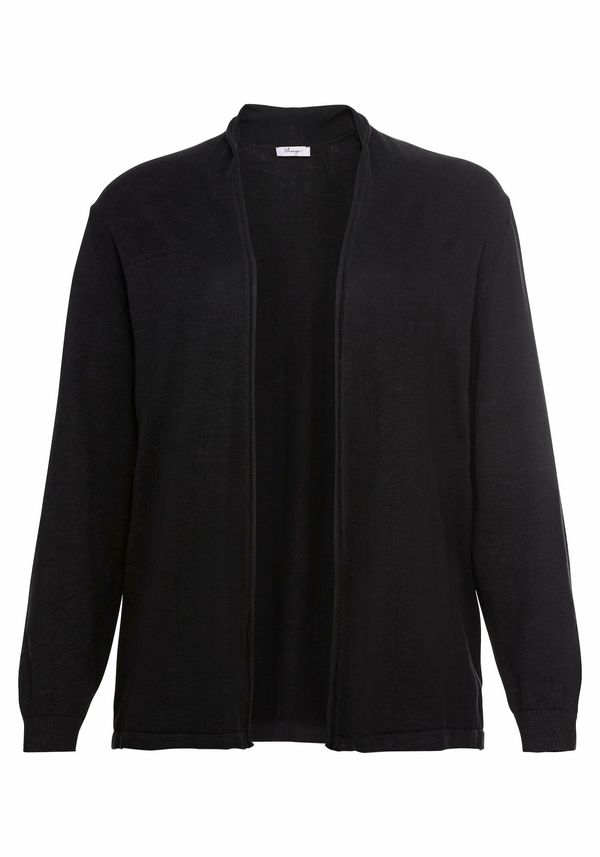 SHEEGO SHEEGO Плетена жилетка  черно