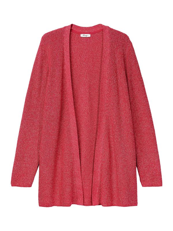 SHEEGO SHEEGO Плетена жилетка  малина