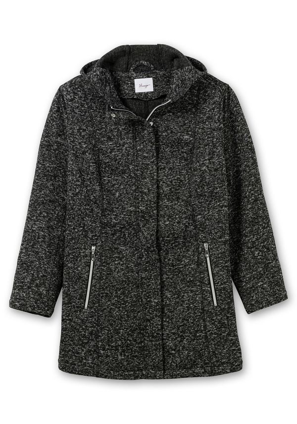 SHEEGO SHEEGO Поларено яке  черно