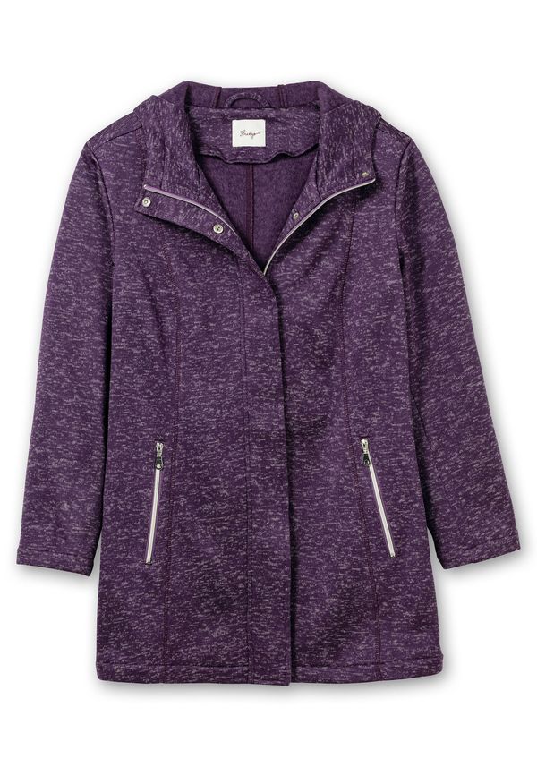 SHEEGO SHEEGO Поларено яке  тъмнолилаво