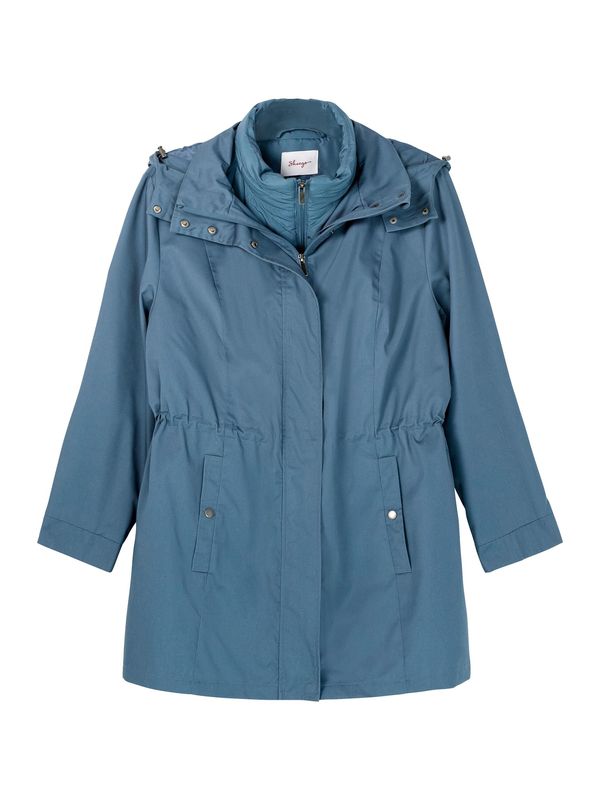 SHEEGO SHEEGO Преходно яке  гълъбово синьо