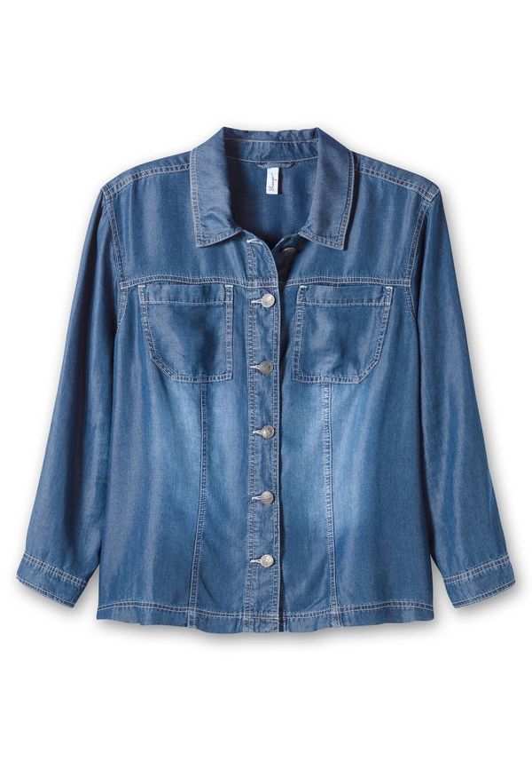 SHEEGO SHEEGO Преходно яке  син деним