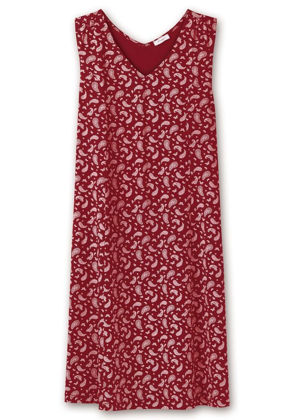 SHEEGO SHEEGO Рокля  кремаво / тъмночервено