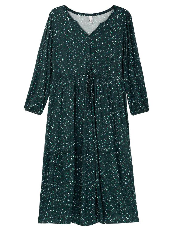 SHEEGO SHEEGO Рокля  лазурно синьо / зелено / тъмнозелено / бяло