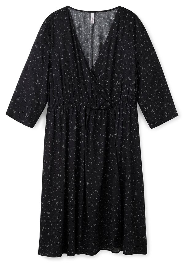 SHEEGO SHEEGO Рокля  мента / черно / бяло