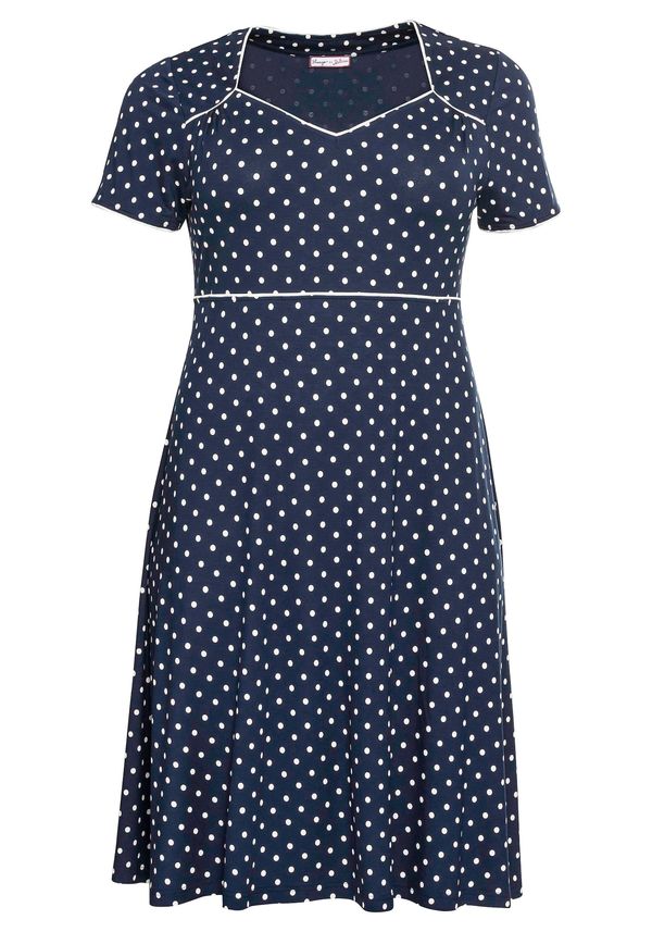 SHEEGO SHEEGO Рокля  морскосиньо / бяло