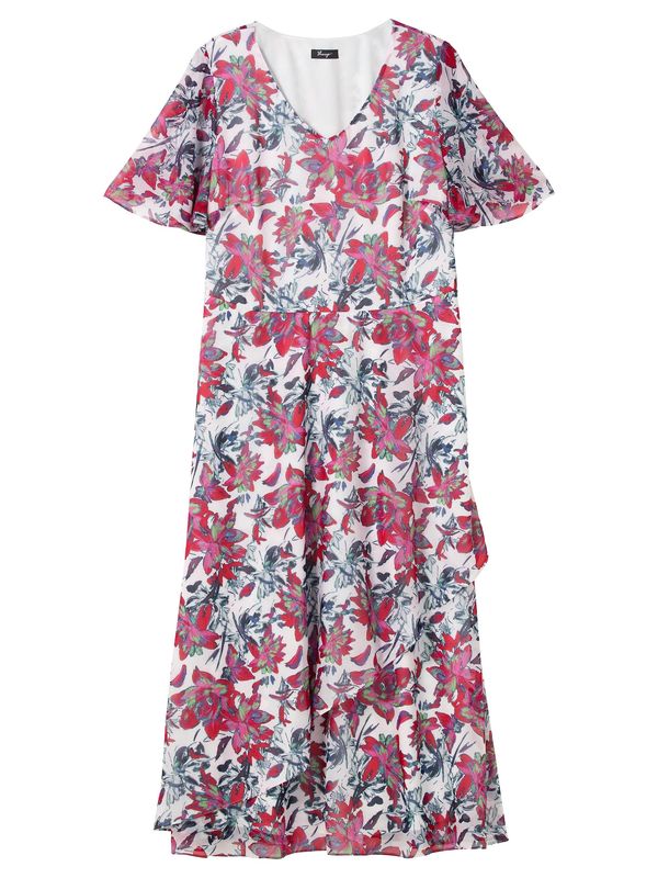 SHEEGO SHEEGO Рокля  тъмносиньо / тревнозелено / розово / бяло