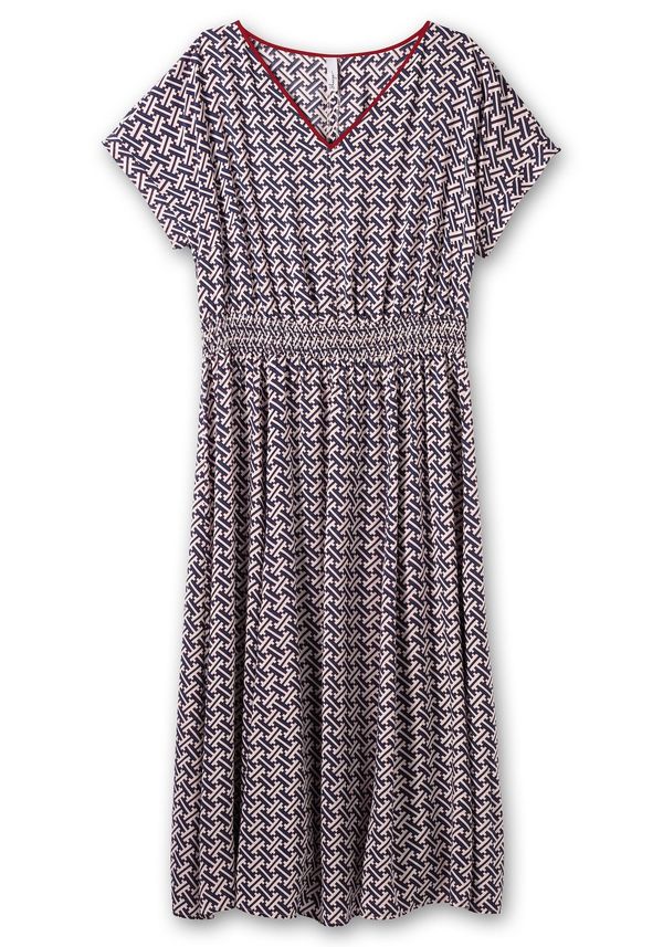 SHEEGO SHEEGO Рокля  тъмносиньо / тъмночервено / бяло